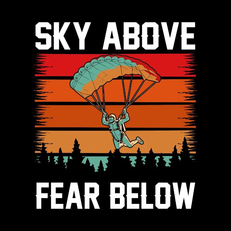 Sky above, fear below