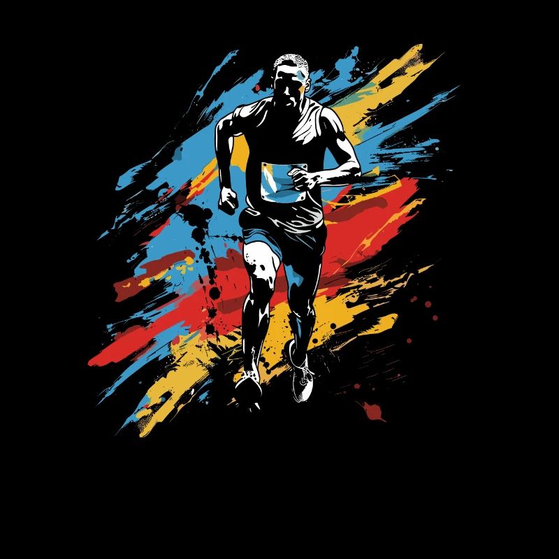 Marathon Boy Drawing