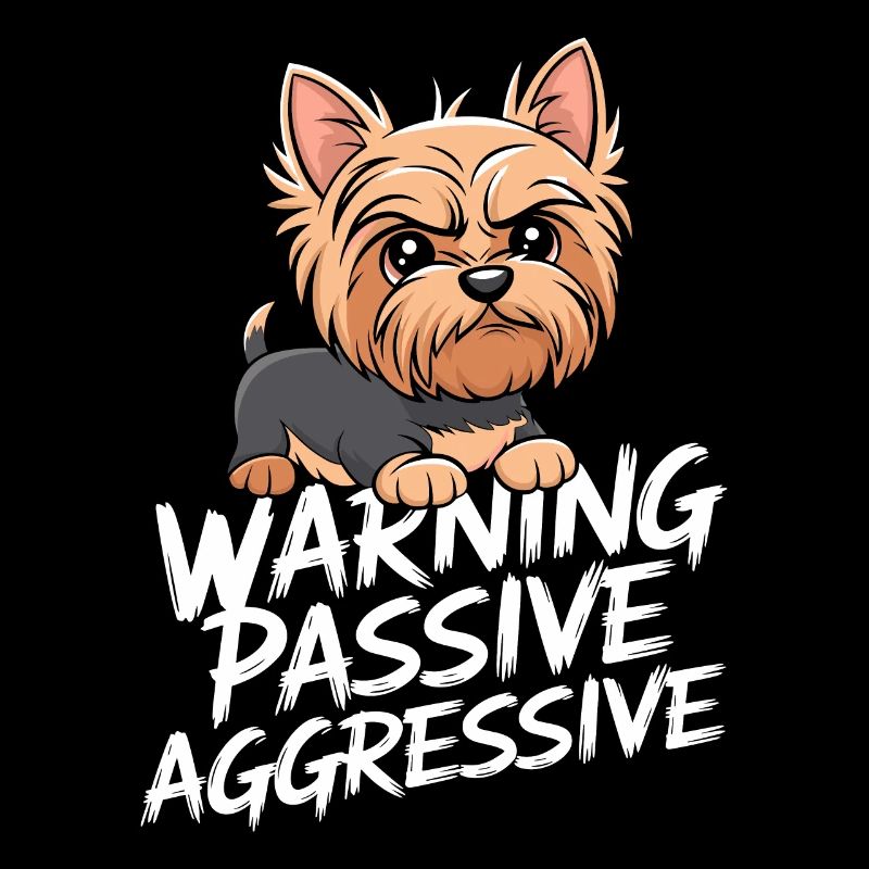 Warnung Passiv Aggressiv Lustiger Yorkshire