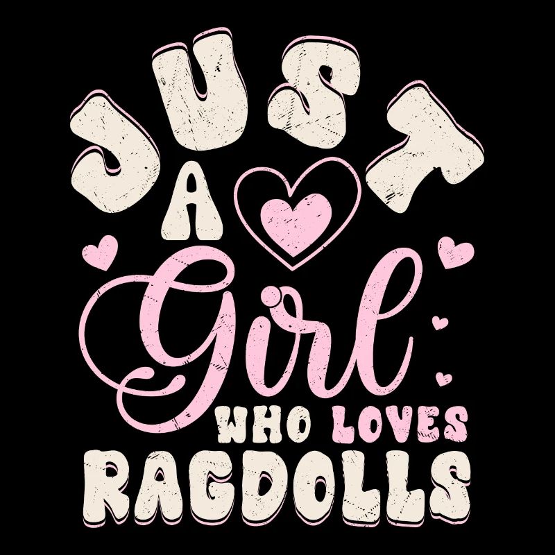 Juste une fille qui aime les ragdolls chat chaton mère