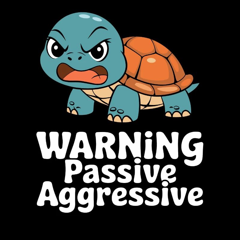 Warning Passive-Aggressive Tortoise