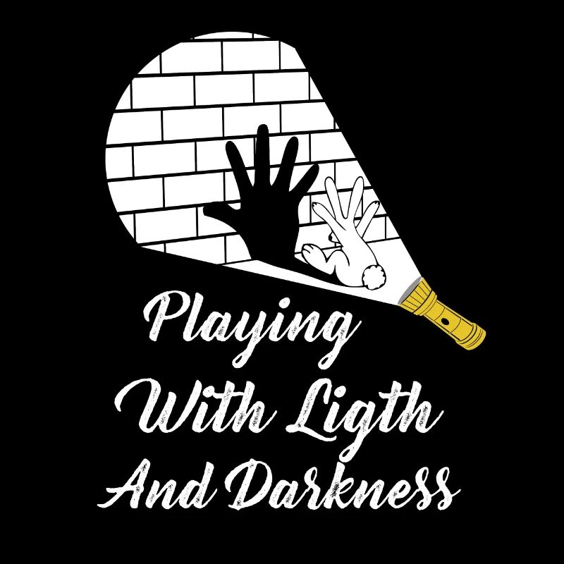 Playing With Light And Darkness Shadow