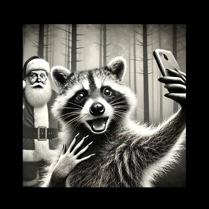 Chats Selfie Père Noël