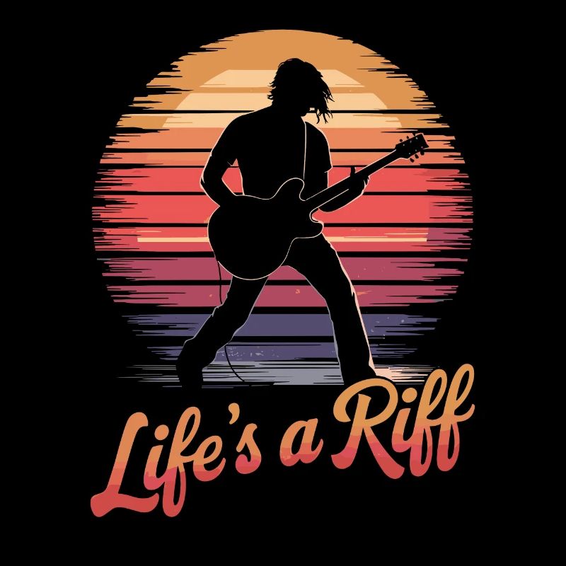 Guitar Player: Life's A Riff Art