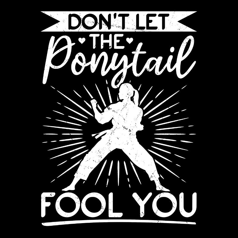 Funny Muay Thai - Ne laissez pas la queue de cheval vous tromper