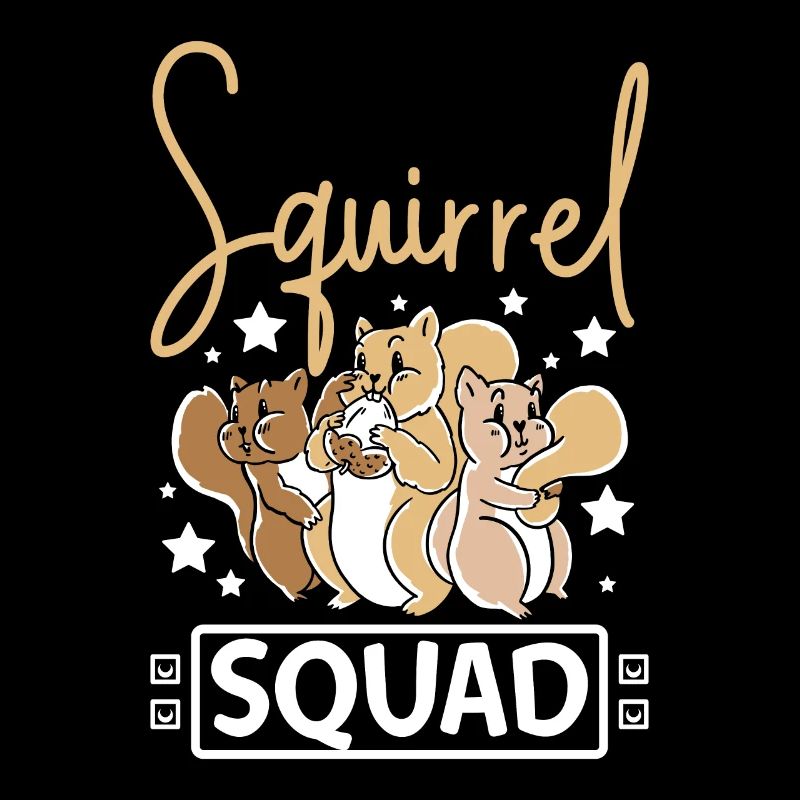 Cute Squirrel squad
