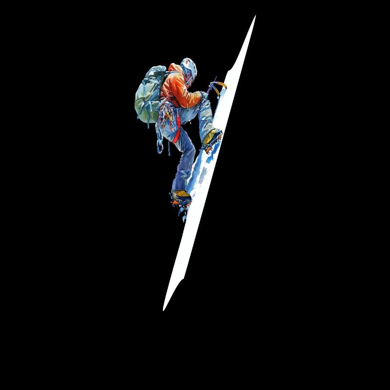 Extrem-Eiskletterer-Abenteuer Extreme Climber