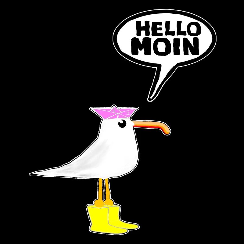 Hello Seagull Bottes en caoutchouc Bottes Hello Moin