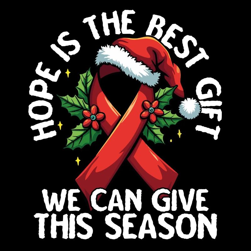 Hoffnung Ist Das Beste Geschenk AIDS Awareness