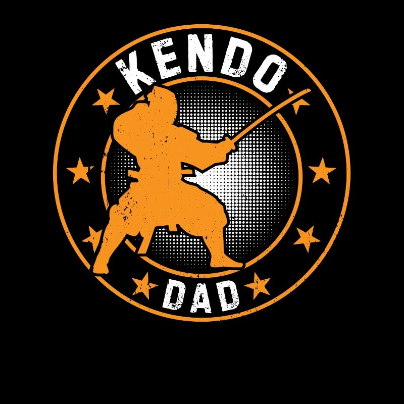 Japanese Kendo Dad Kendo Fighter Daddy Kendo Wrest