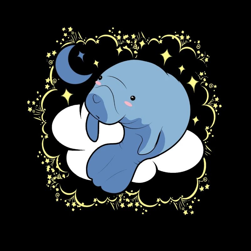 Funny Manatee Dreams