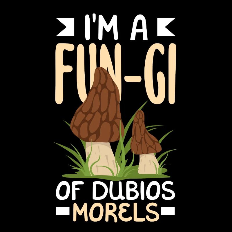 Mushroom Picker Funny Morels