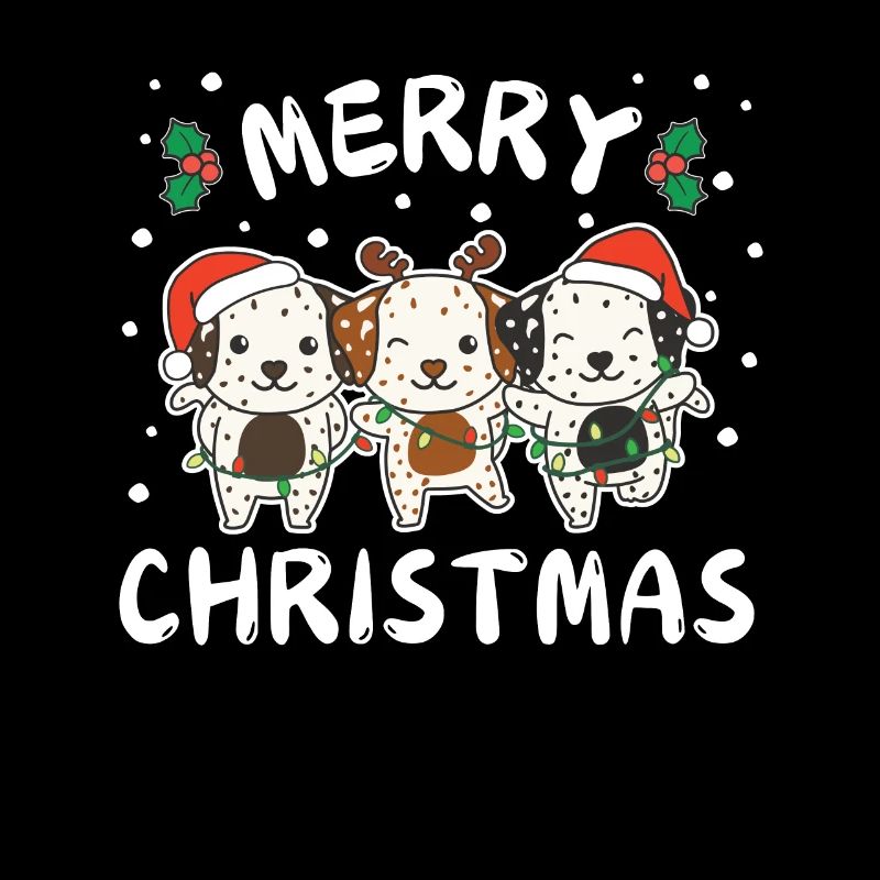 Joyeux Noël Doux Noël Dalmatien
