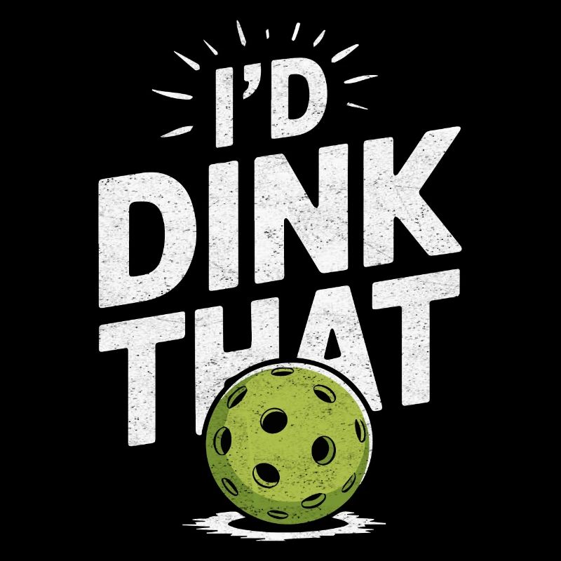 I'd Dink That Pickleball