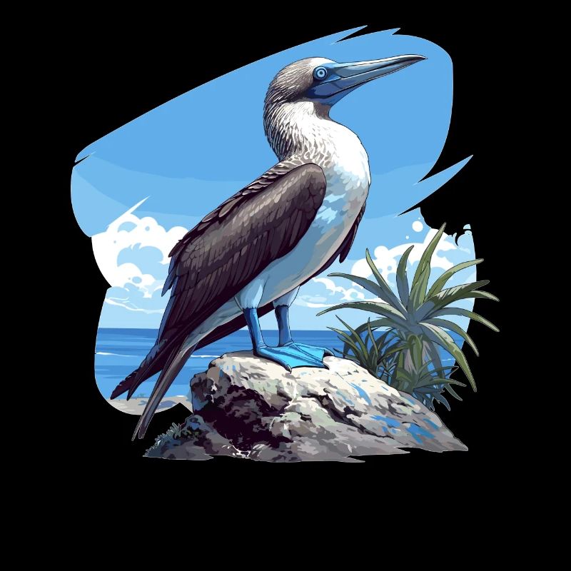 Blue-footed booby