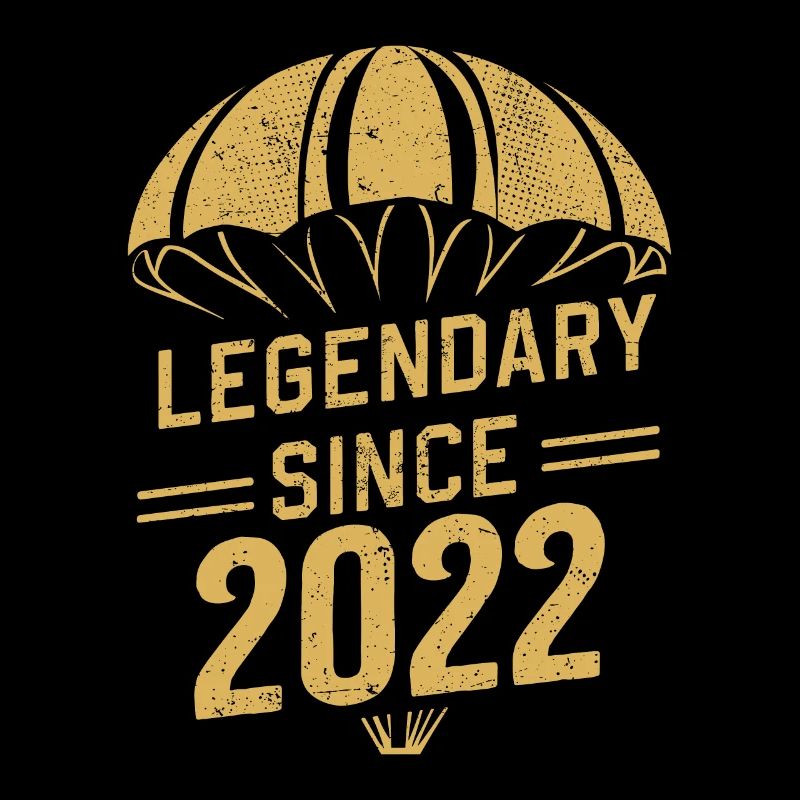 Legendary since 2022 - Skydiver Birthday Vintage