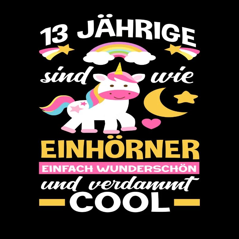 13. Geburtstag Einhorn Mädchen