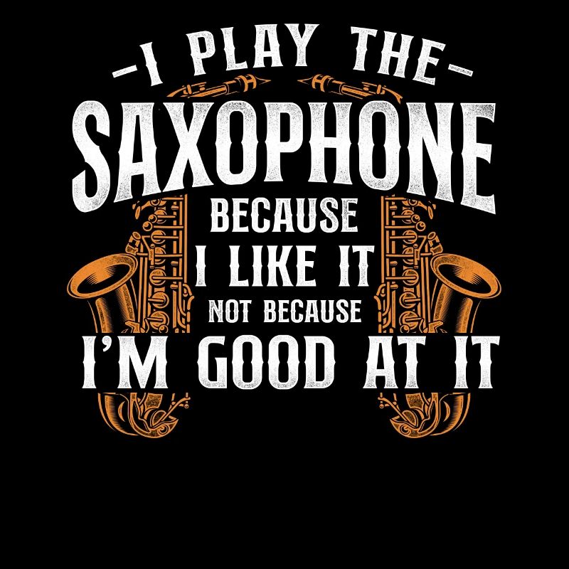 Saxophone Je joue du saxophone