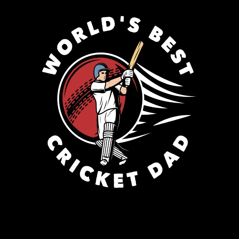Best Cricketer Dad Design