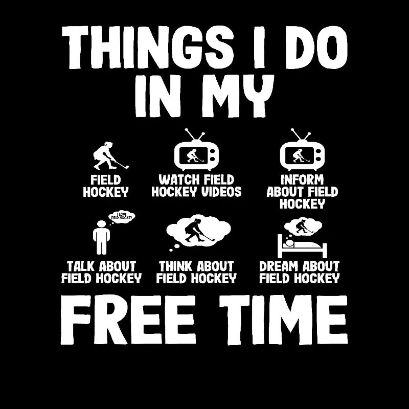 Ce que je fais pendant mon temps libre comme hockey sur gazon