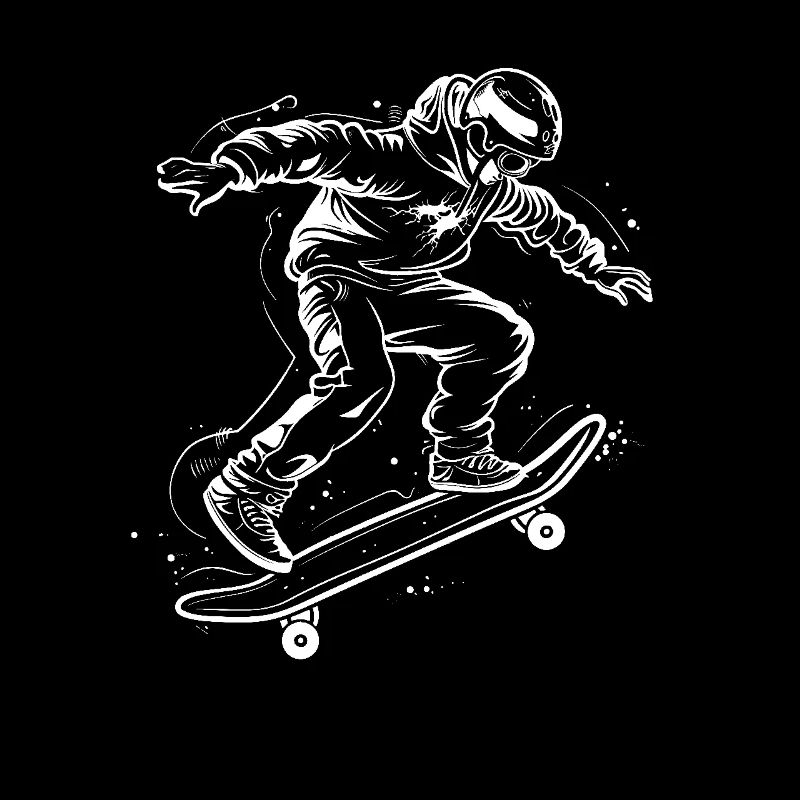 Skateboarder Sketch