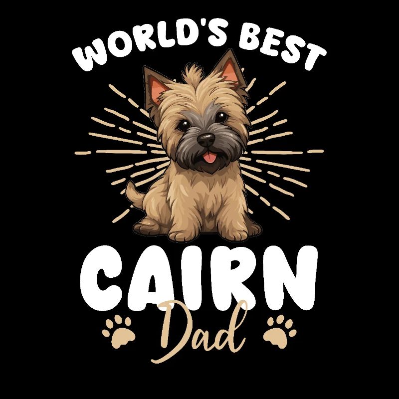 Cairn Terrier Groovy Cairn Dad