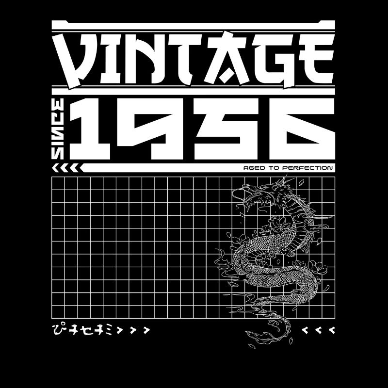 Samurai Power seit 1956 - 69. Geburtstag Drache