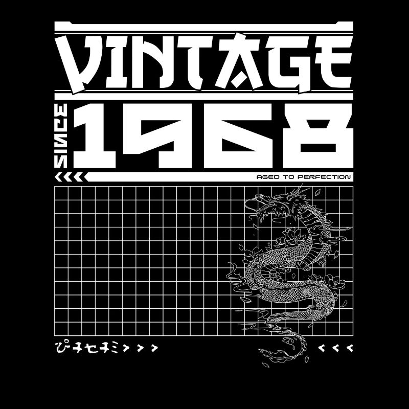 Samurai Legacy Since 1968 - 57. Geburtstag Drache