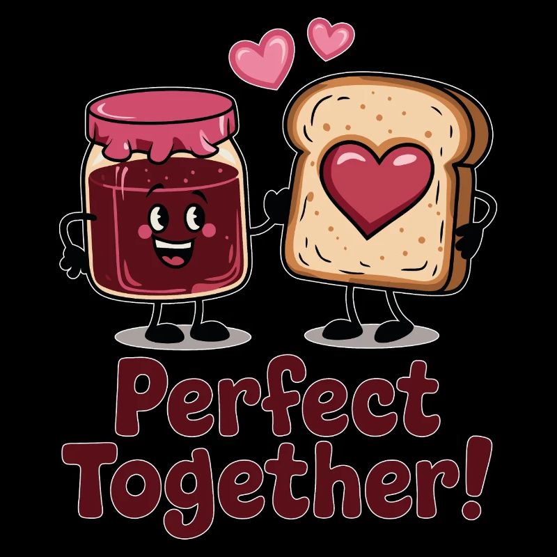Parfaits Ensemble: Confiture et Toast