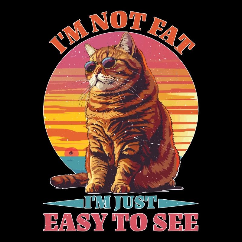 I'm Not Fat, I'm Just Easy To See 71