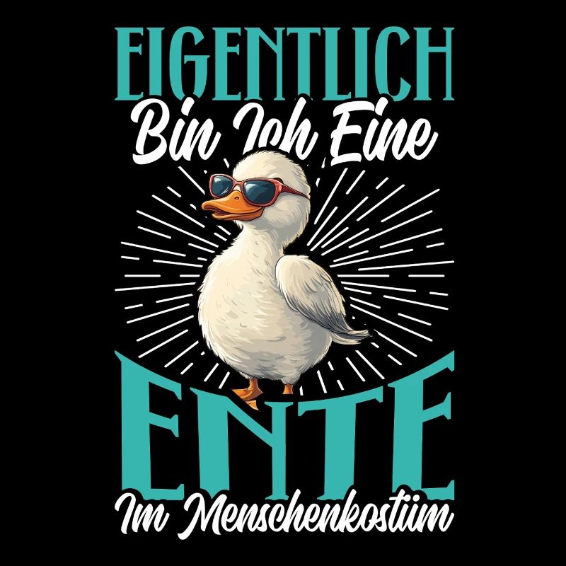 Karneval Party EIGENTLICH BIN ICH EINE ENTE Lustig