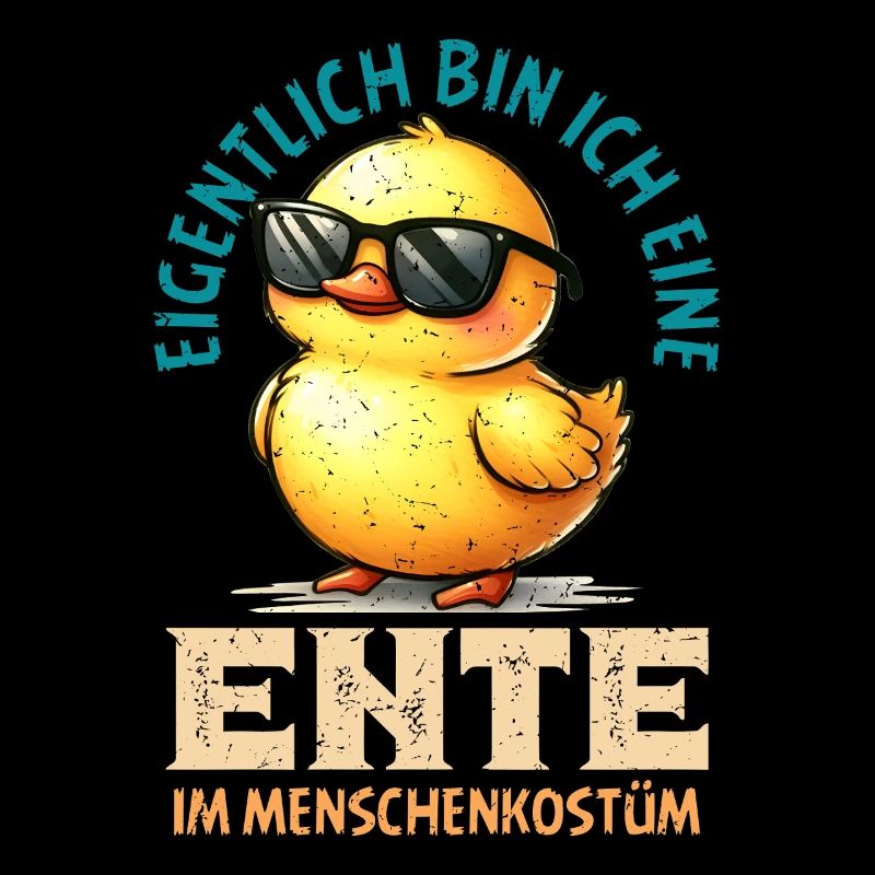Karneval Kostüm EIGENTLICH BIN ICH EINE ENTE