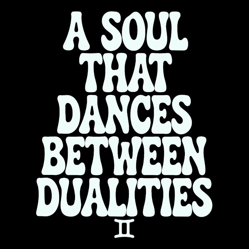 Gemini soul dancing between dualities