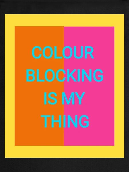 Colour Blocking