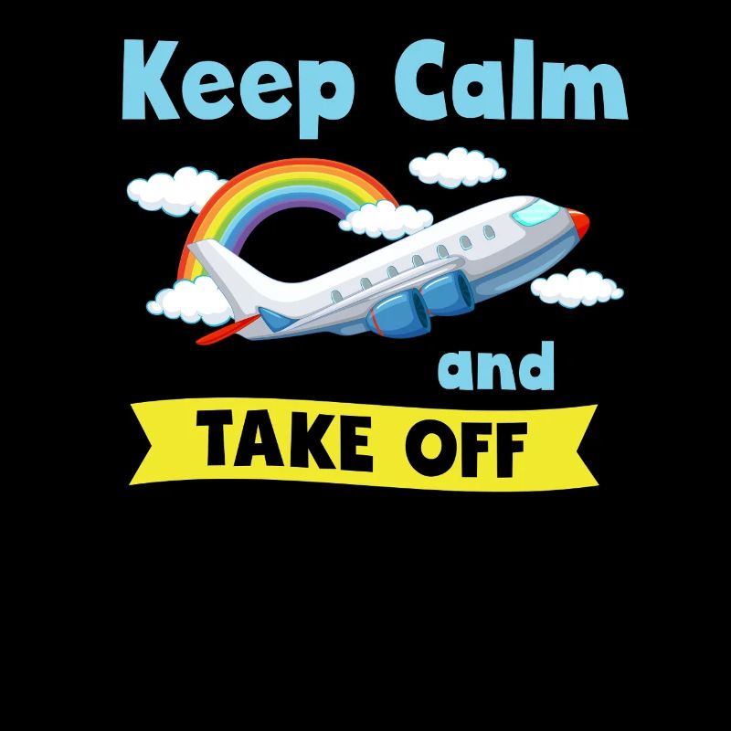 Keep Calm And Take Off Fun Vacation