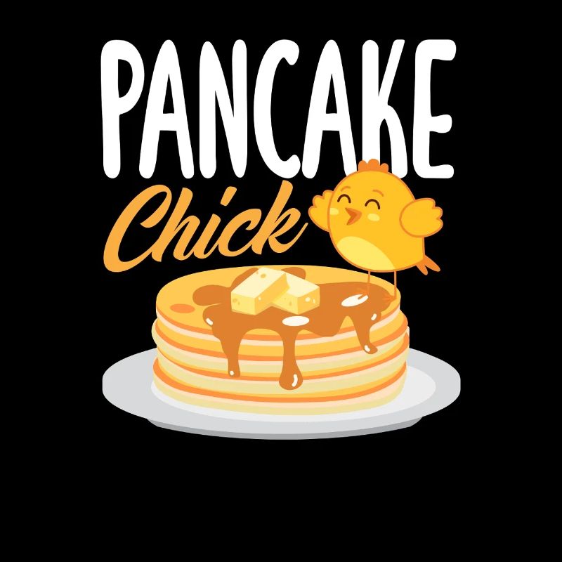 Pancake Chick Lover Design