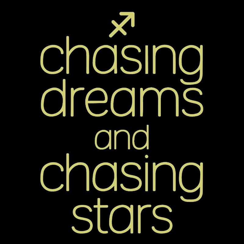 Sagittarius Zodiac Chasing Dreams Chasing Stars