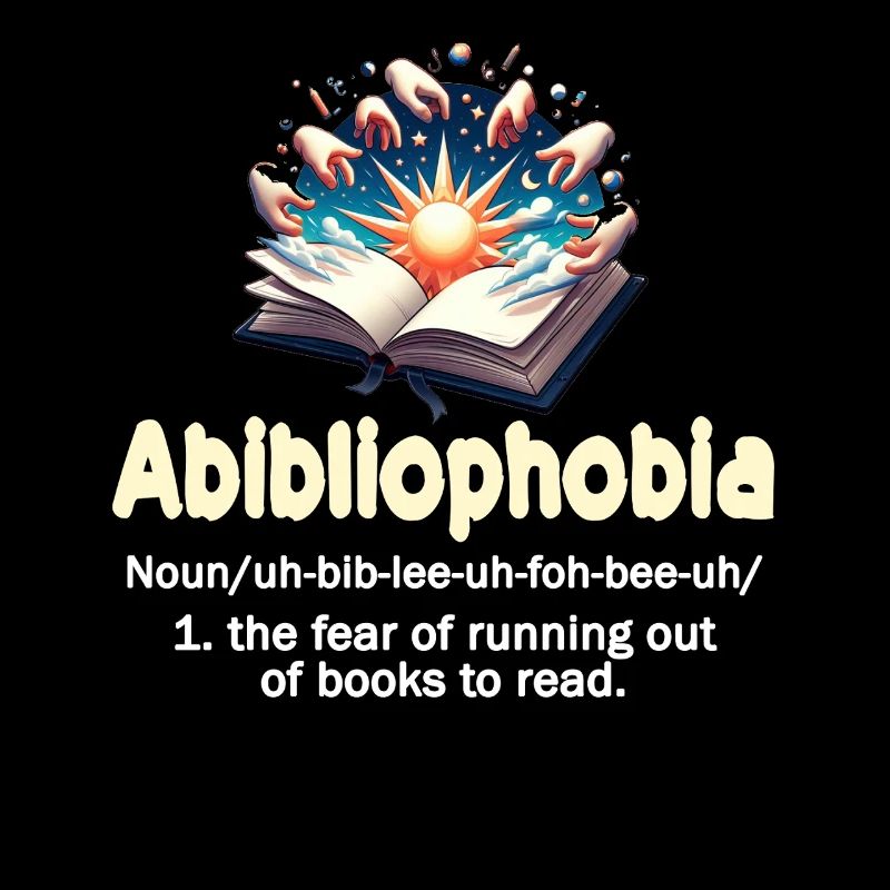 Abibliophobia Bookworm Livres de lecture