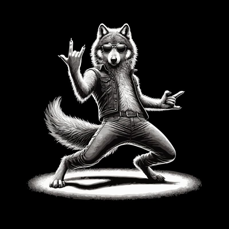 Rocking Wolf – Cool & Wild