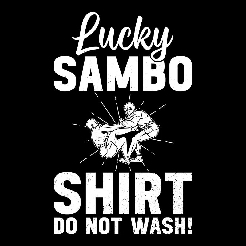 Chemise Lucky Sambo Ne lavez pas ! - Sambo drôle