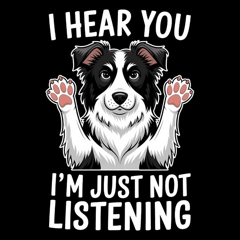 Border Collie Saying Funny Border Collie Gift