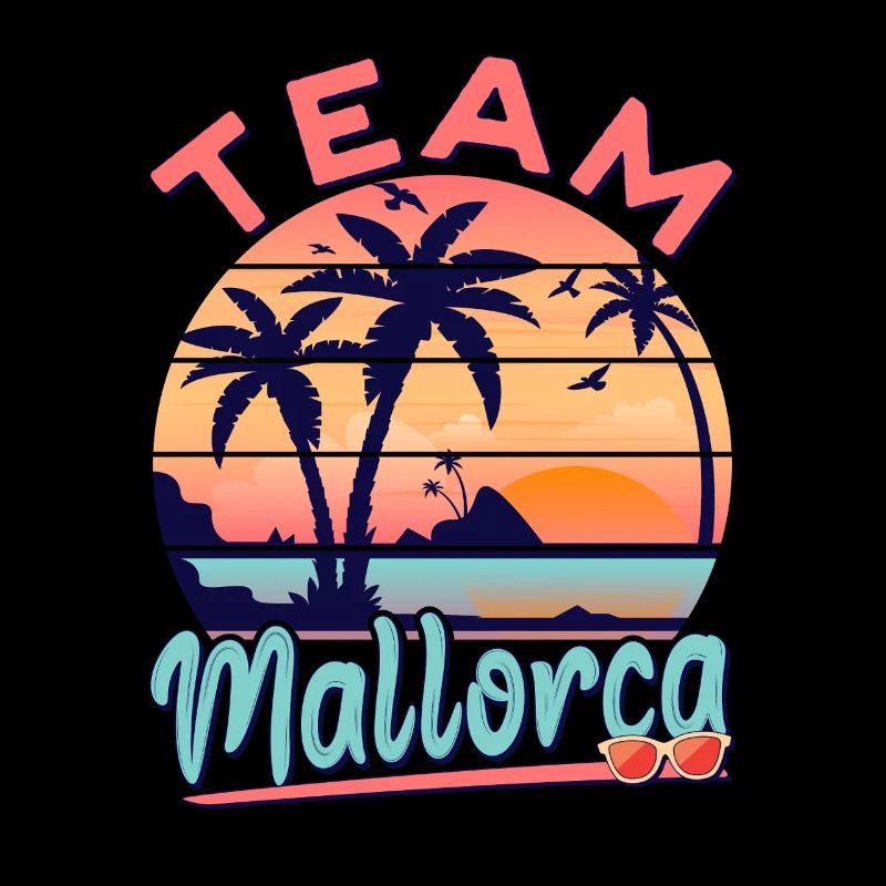 Mallorca Urlaub Party Outfit Team Mallorca