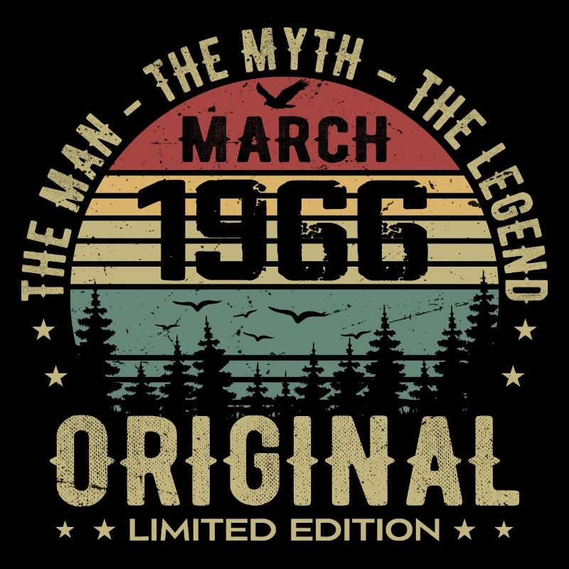 Gift for the 59th Anniversary Original March 1966