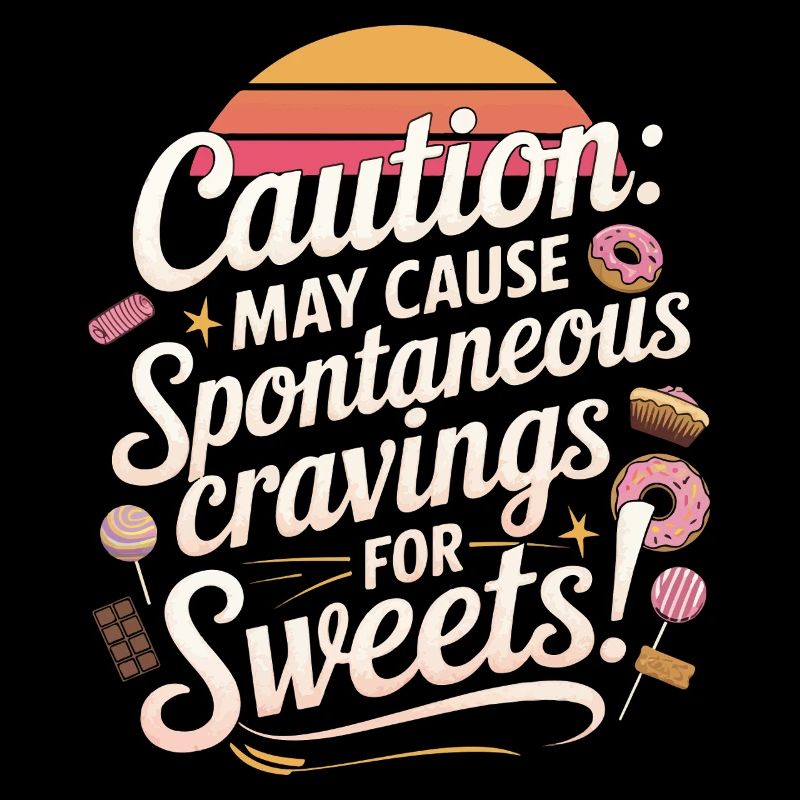 Caution: May cause spontaneous cravings for sweets