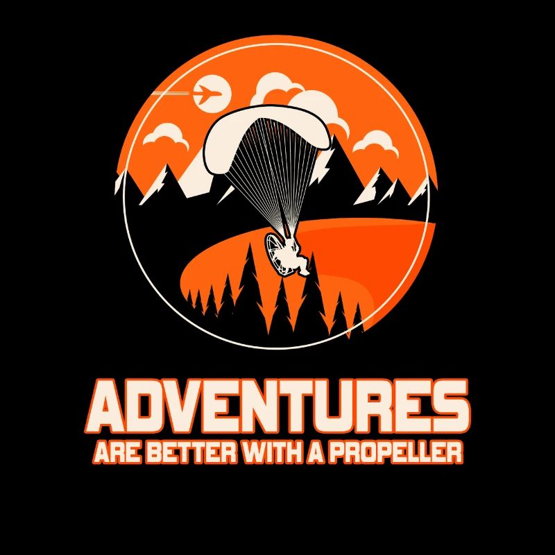 Abenteuer sind besser mit einem Propeller