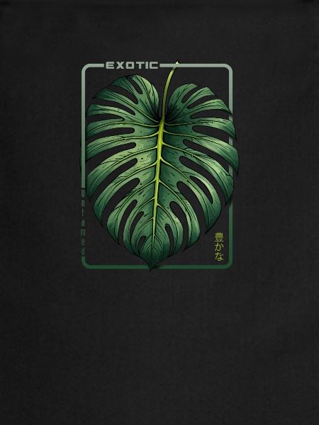 Abondance exotique Monstera Leaf