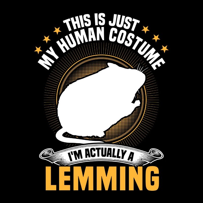 Lemming Just One Costume Vole Lemming
