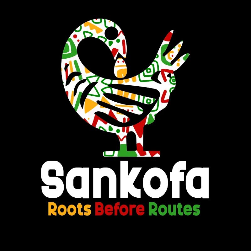 Sankofa Symbol Adinkra Ghana Black