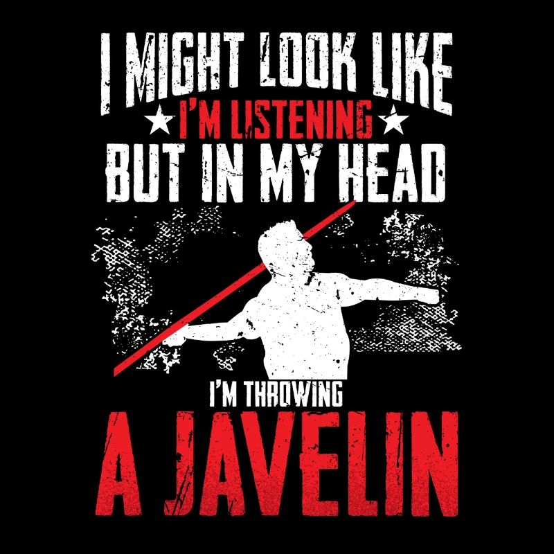 Speerwurf In My Head I'm Throwing A Javelin