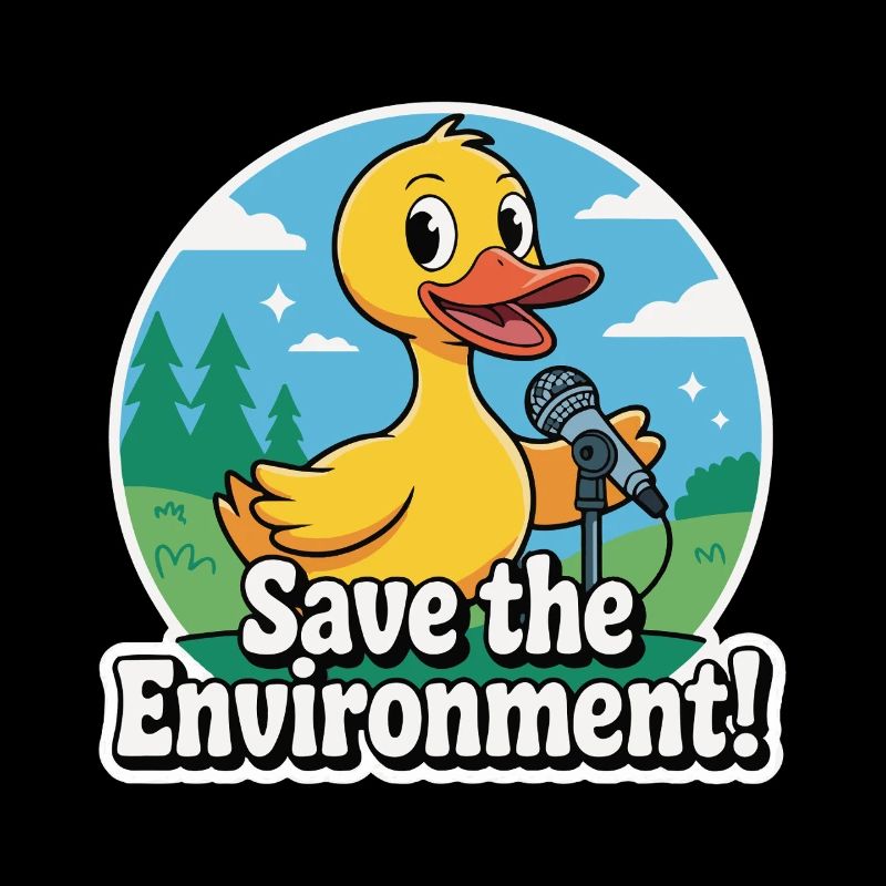DUCK, SAVE THE ENVIRONMENT